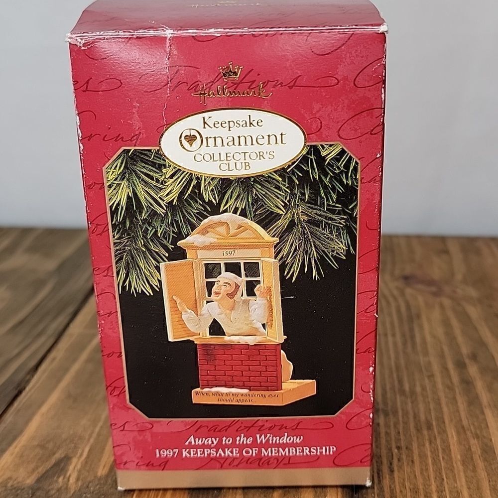 Hallmark. 1997 Collectors Ornament. The night before Christmas. NIB